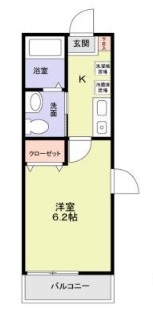 ルミエール大口の間取り写真