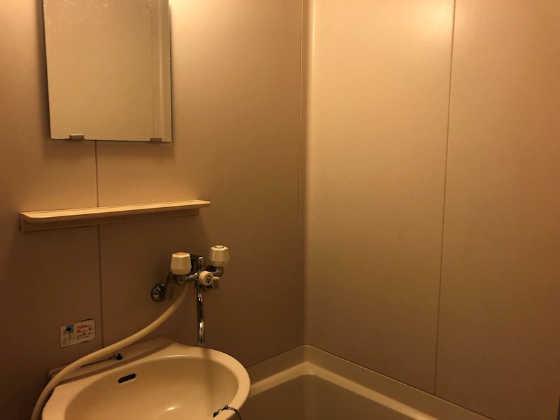 洗面設備　別号室の参考写真です。