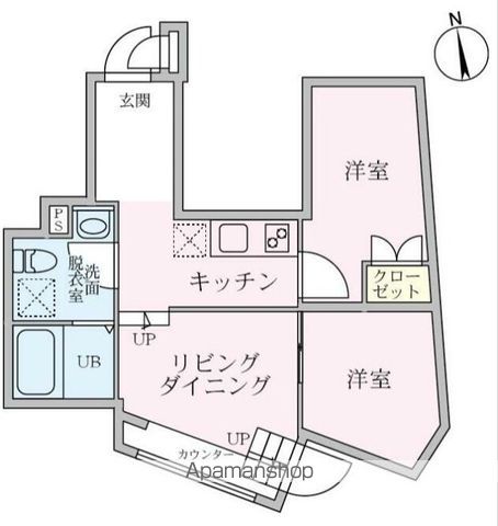 ラヴィエール成増の間取り写真