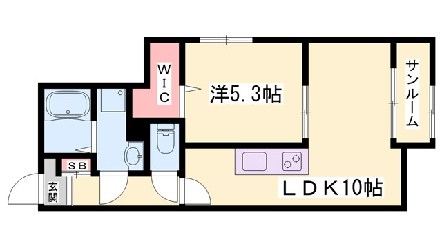 アンジュIIの間取り写真