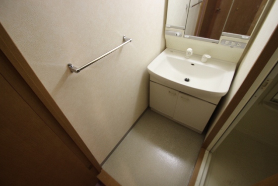 洗面設備　※他号室の写真です。