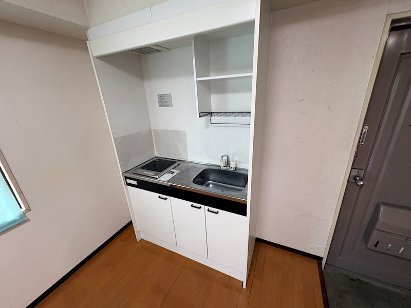 柳本マンションのキッチン写真