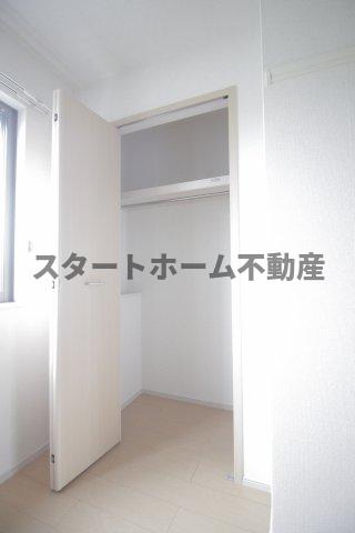収納　収納のためのスペースです