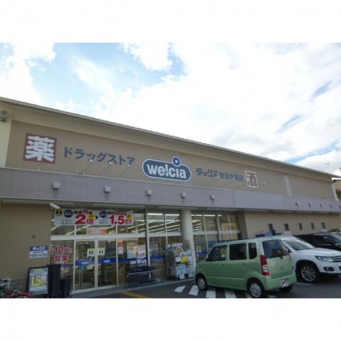 ドラックストア　【徒歩4分】ウェルシア京都智恵光院店（ドラッグストア）まで260m