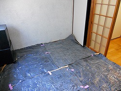 居室・リビング　畳6帖になります。