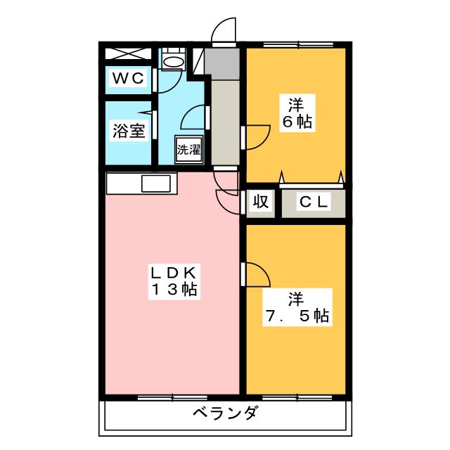 【ストークハウス壱町田の間取り】