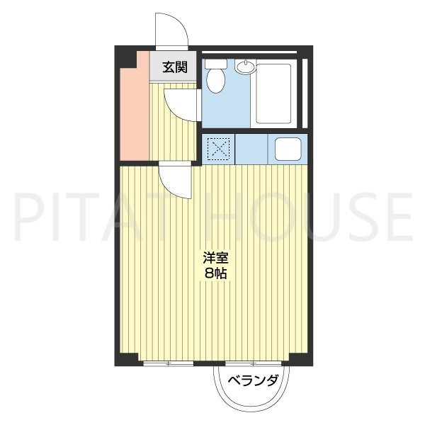 プチマンション津秦の間取り