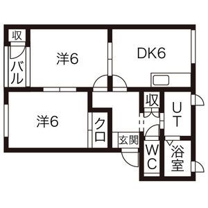 ANESIS　IIの間取り