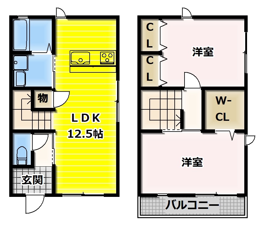 【シャルマンハイムの間取り】