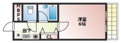 KSハイム2の間取り