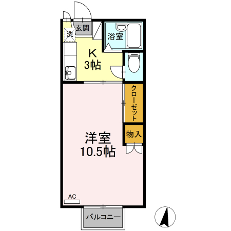 メゾンエスポワールの間取り