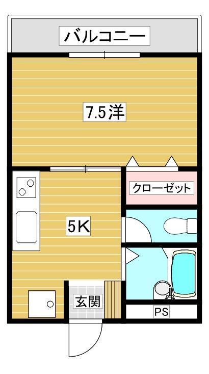 コンブレ―生野の間取り