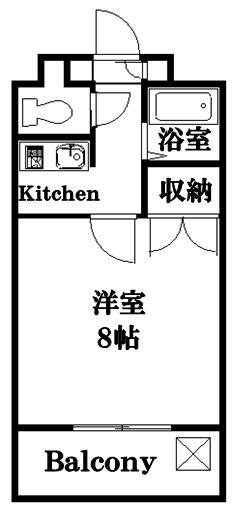 カルフールウエストの間取り