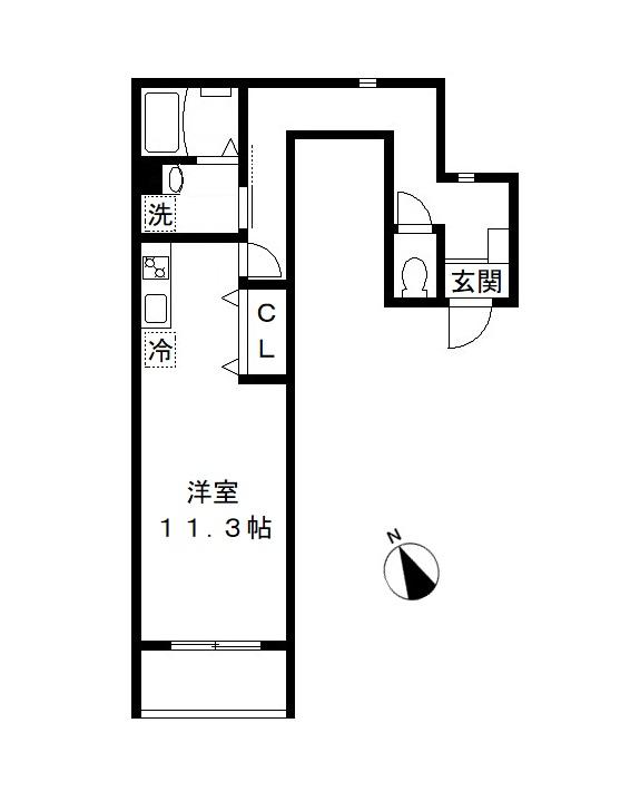 レスポワールの間取り