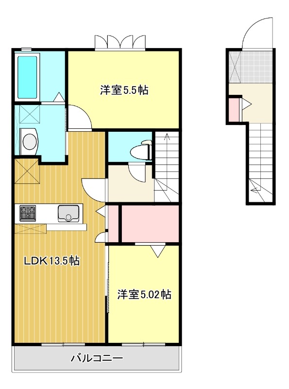 ステラ―トの間取り