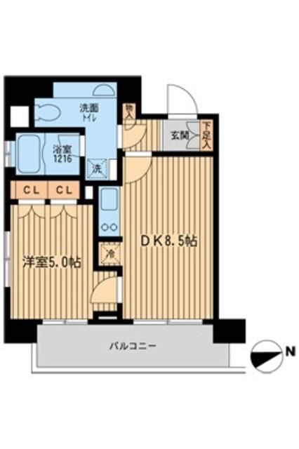 ラクラス田町の間取り