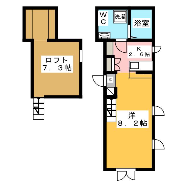 ＰＲＩＭＡ鎌倉の間取り