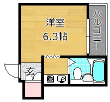 御殿山１棟マンションの間取り