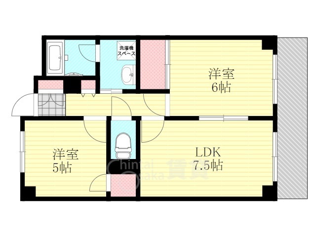 久光マンションの間取り