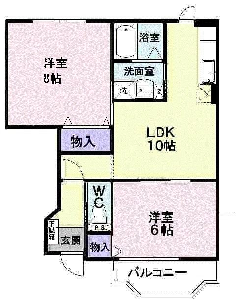 セレーノＭ’ｓ＆Ｙ　Ａの間取り