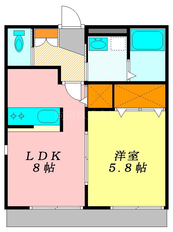 エストＡＫIIIの間取り