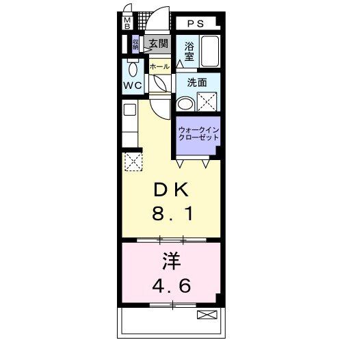 カーサ　セレーナの間取り