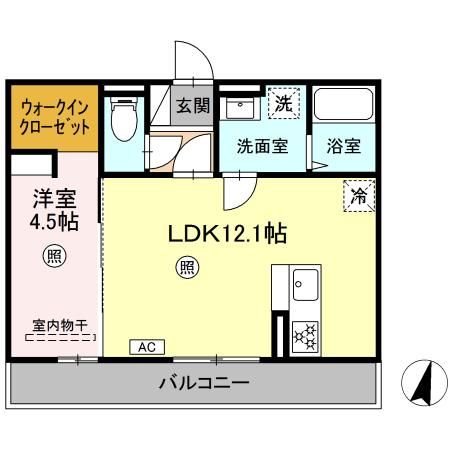 プラムハウスの間取り