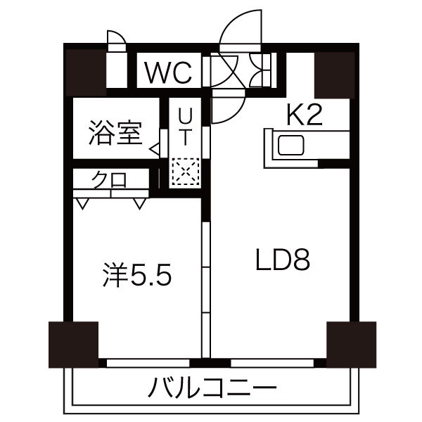 N28セントラルビルの間取り