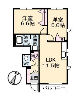 ポラリスの間取り