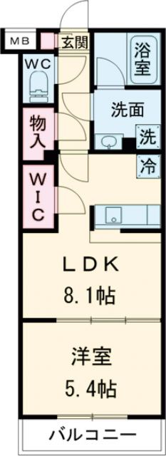 ＳＰコート保塚町の間取り