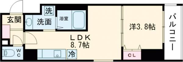 （仮称）右京区西京極浜ノ本町の間取り