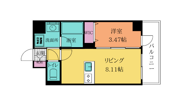 ザ小倉の間取り