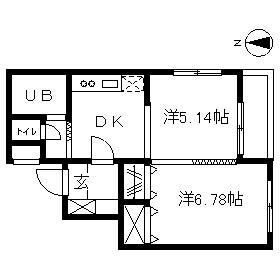 ウィンベルコーラス2の間取り