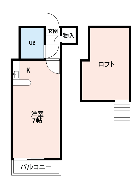 知立市宝町のアパートの間取り