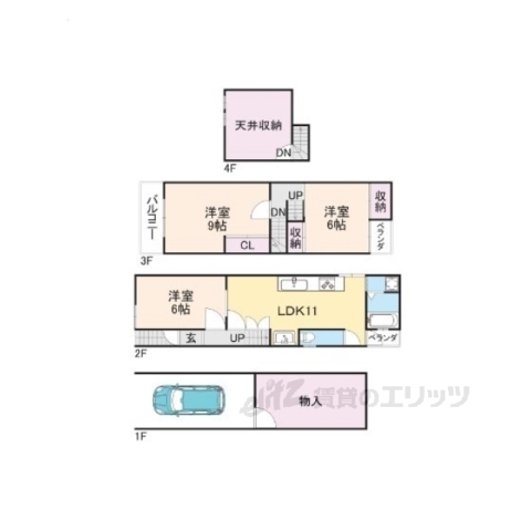 【京都市西京区桂浅原町のその他の間取り】