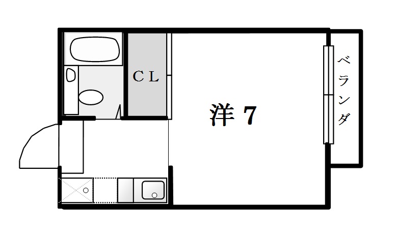 ハイツいずみの間取り