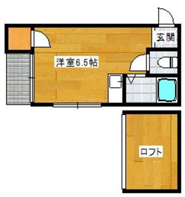 モアハイツ名島の間取り