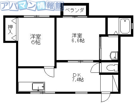 ラピュタIIの間取り