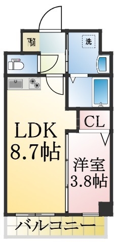 ＳＤグランツ神戸ウェストの間取り