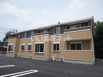 沼田市久屋原町のアパートの建物外観