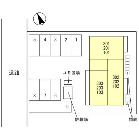 【高岡市金屋本町のアパートのその他】