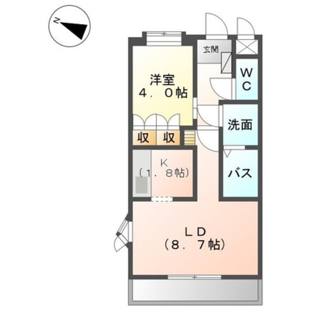 アクアマリンＫの間取り