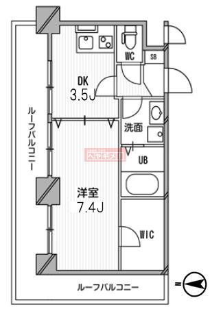 スペーシア高円寺IIの間取り