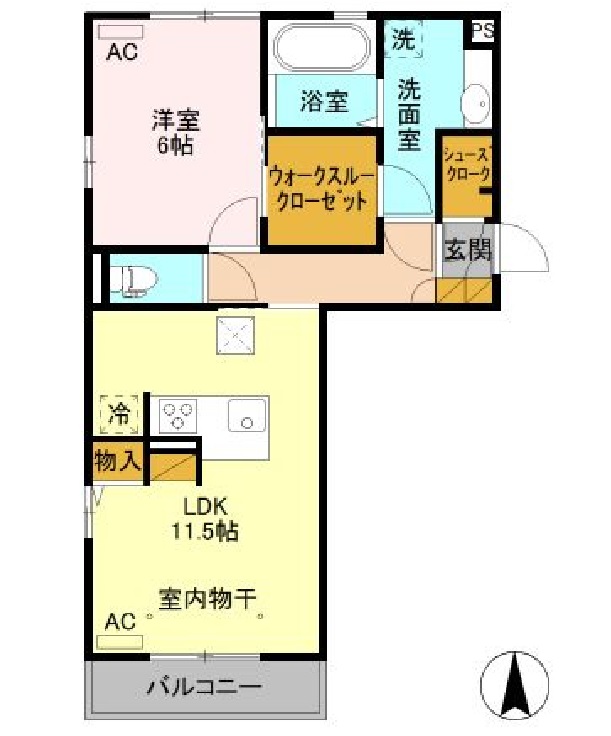 KASANCHI中泉の間取り