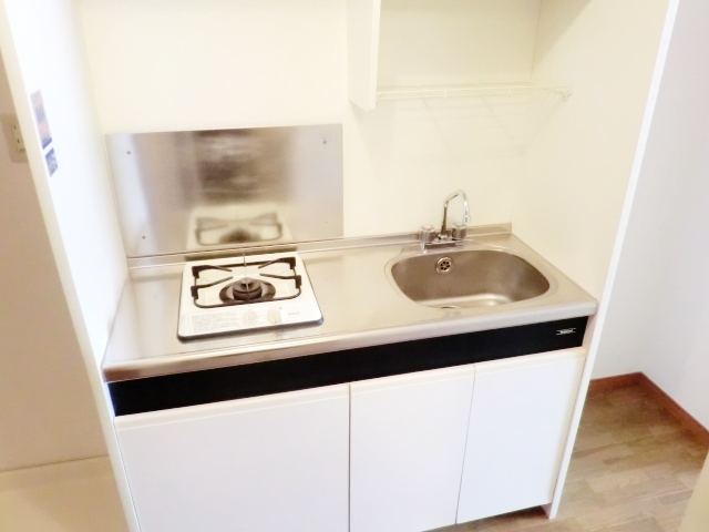 キッチン　ゆとりあるガスキッチン