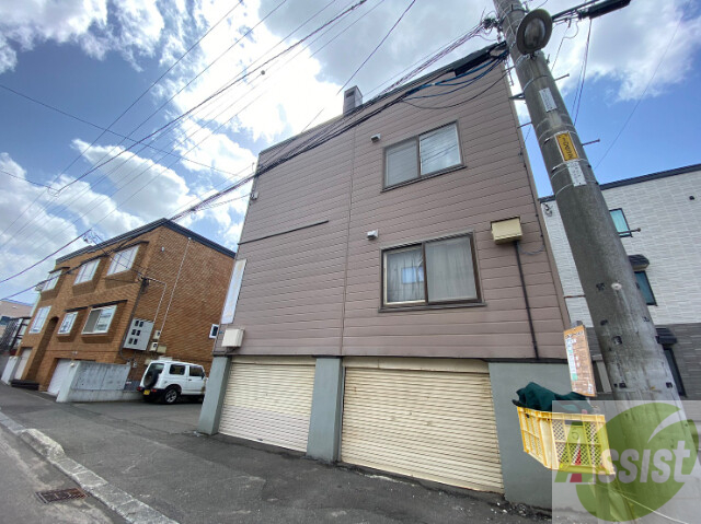 建物外観　札幌市北区新川３条「マイルーム３４」