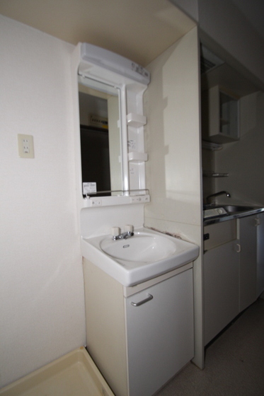 洗面設備　他号室のお写真です