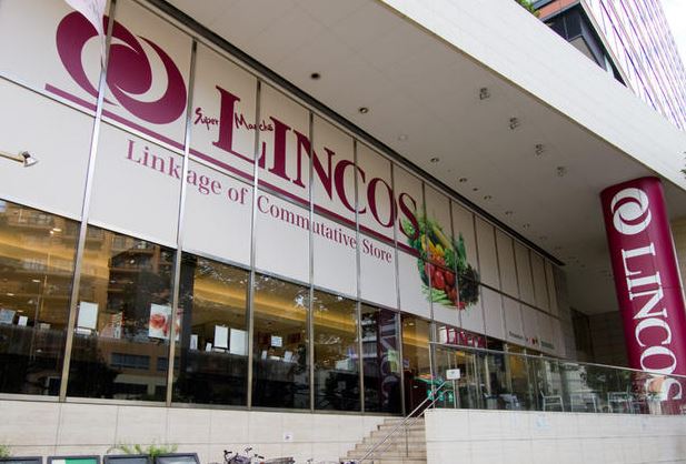 スーパー　リンコス九段店（スーパー）まで576m