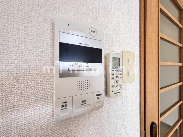 セキュリティ　※写真は別号室のものですので現状優先させていただきます。