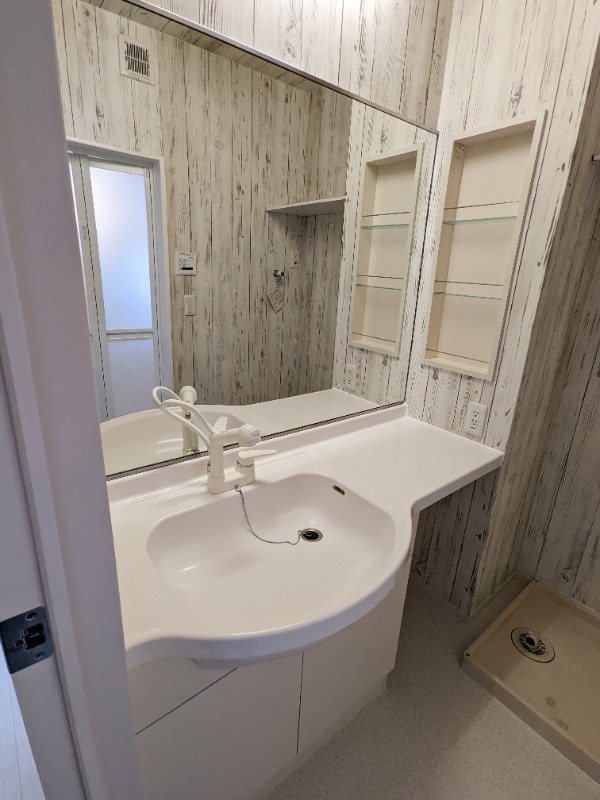 洗面設備　図面と現状に相違がある場合には現状を優先